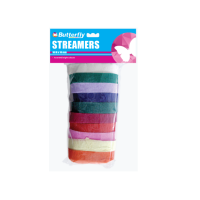 Butterfly Crepe Streamers - 10M X 10Mm Photo