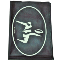 Rugby - Black Jumbo Sand-Free Suede Microfiber Towels 180cm x 90cm Photo