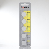 Soshine 5x cr2032 battery cr2032 lithium 3v button cell Photo