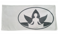 Yoga - Light Grey Jumbo Sand-Free Suede Microfiber Towels 180cm x 90cm Photo