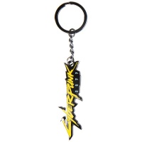 JINX Cyberpunk 2077 - Logo Metal Keychain Photo