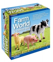 Soft Touch Farm Animals 3 Piece Set Photo