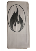 Braaivleis Flame - Light Grey Jumbo Sand-Free Suede Microfiber Towels 180cm x 90cm Photo