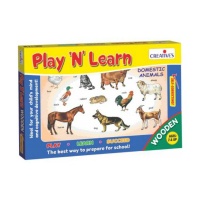Creatives - Play And Learn - Domestic Animals Puzzle Photo
