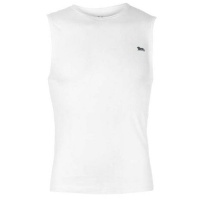 Lonsdale Mens Sleeveless T Shirt - White Photo