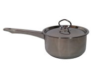 Saucepan 16cm Stainless Steel with Lid CHK Photo