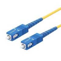 UGreen Fib.Optic SC-SC 5m S/Mode Cable-Yellow Photo