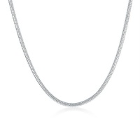 Silver 2mm Snake Chain 50cm Photo