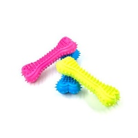 Soul Matters Rubber Dog Bone Spikey Toy & Teeth Cleaner - 3 Pack Photo