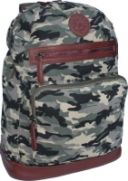 Urban Active Cotton Canvas Camouflage Back Pack C-1016 Photo