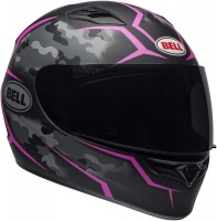 Bell Helmets BELL - Qualifier Stealth Camo - Matte Black Pink Photo