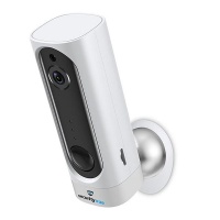 Securityvue Wireless Rechargeable IP Security Camera 720P HD White Photo