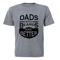 BuyAbility Dads With Beards - Adults - T-Shirt Photo
