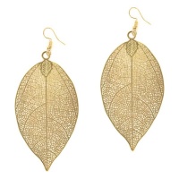 Lily Rose Lily & Rose Leaf Veined Drop Earrings Photo