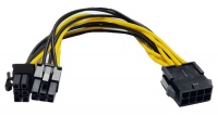 Baobab 8-Pin Female To Dual 6-Pin Male PCIe Power Cable Splitter Photo
