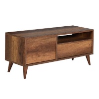 Adore TV Stand - TV Cabinet in Oslo Walnut Large Compartment 5 yr Warranty Photo