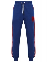 Tokyo Laundry - Mens Limbus Pant Cuffed Joggers with Colour Block Side Panels In Sodalite Blue Photo