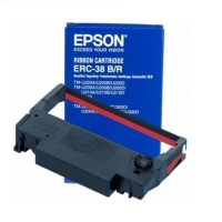 Epson ERC38BR Ribbon Cartridge for TM-300/U300/U210D/U220/U230 black/red Photo