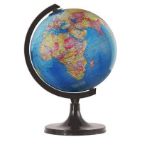 World Globe Map- 21.5cm Photo