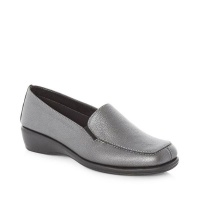 Gx & Co Ladies Slip On Loafer - Pewter 52142 Photo