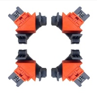 4 Piece Right Angle Clamp Fixing Clips Picture Frame Corner Clamp Photo