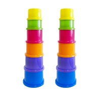 Colourful Baby Stacking Cups - Set of 2 Photo