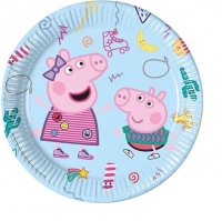 Peppa Pig Messy Play Paper Plates Large 23Cm Photo
