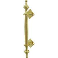 Decor Handles - Victorian Pull Handle - Solid Brass - 220mm Photo
