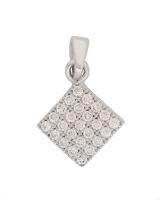 Miss Jewels- Sterling Silver 0.13ct CZ Cluster Pendant Photo