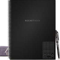 Rocketbook A4 Matrix Graph Notebook Letter Size 23cm x 28cm Photo