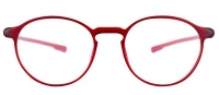 Moleskine Round Reading Glasses - Matt Red Photo