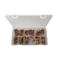 Self-Tapper with Washer and Speed Clips Set 81 Piece Photo