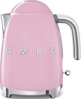 Smeg - 1.7 Litre Variable Temperature 3D Logo Kettle - Pink Photo
