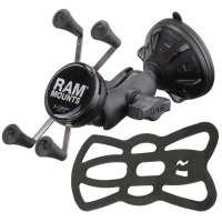 RAM Mounts RAM® X-Grip® Phone Mount with RAM® Twist-Lock™ Low Profile Suction Base Photo