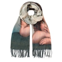 SoGood-Candy scarf - Art Print - Cherubs Photo