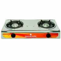Digimark - 2 Burner Stainless Steel Gas Stove - Countertop Gas Stove Photo