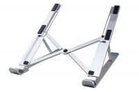 Portable Adjustable Foldable Aluminium Laptop Desk Stand & Carry Pouch Photo
