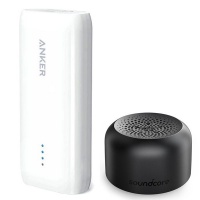 Anker Astro E1 5200mAh Powerbank White SoundCore Ace AO Speaker Photo