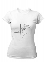 PepperSt Ladies White T-Shirt - You Shall Not Pass! Photo