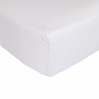 Baby Basics | 100% Cotton Percale Large Cot Fitted Sheet Photo