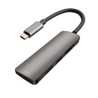 USB C Hub 5-in-1 USB C Thunderbolt 3 to HDMI 4K with 2 USB 3.0 Ports SD Photo