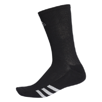 adidas Men's 3 Pairs Golf Crew Socks - Black Photo