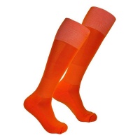 Premier Sportswear 100% Nylon Soccer Socks Plain Orange - Pack of 14 Pairs Photo