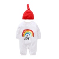 Kittikin - I'm Happy Rainbow Baby Boy Onesie Set Photo
