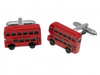 OTC Double Decker Bus Style Pair of Cufflinks - Mens Gift Photo