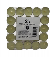 Citronella Tealight Candles 25 Pack Photo