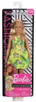 Barbie Fashionistas Doll 126 with Yellow Tropical Dress Photo