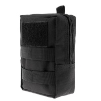 Multi-Purpose Compact Tactical Molle Pouch Waist Bag - Black Photo