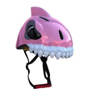 Broadcast Lighting Crazy Melon Kid's Cycling Helmet - Pink Shark Photo