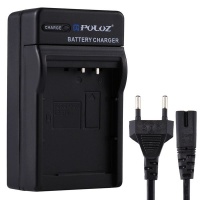 PULUZ EU Plug Battery Charger with Cable for Canon LP-E10 Photo